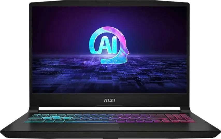Ноутбук игровой MSI Katana A15 B8VF-448US 15.6", IPS, AMD Ryzen 7 8845HS 3.8ГГц, 8-ядерный, 32ГБ DDR5, 1ТБ SSD,  NVIDIA GeForce  RTX 4060 для ноутбуков - 8 ГБ, Windows 11 Pro, черный [9s7-158n31-448]